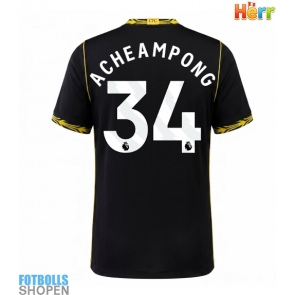 Billiga Chelsea Josh Acheampong #34 Bortatröja 2026-27 Kortärmad